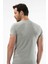 1307 Gri Melanj Erkek O Yaka Kısa Kollu T-Shirt 2