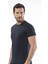 1307 Lacivert Erkek O Yaka Kısa Kollu T-Shirt 1