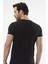 1307 Siyah Erkek O Yaka Kısa Kollu T-Shirt 2