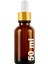 50 cc Amber Damlalık Metal Gold Sızdırmaz Kapaklı 50 ml Dropper Cam Serum Şişesi 1 Adet 1