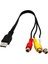 USB 3rca Video Av A / V Dönüştürücü Kabloları Adaptörü Için Hdtv Tv (Yurt Dışından) 5