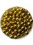 14MM Gold / Altın Sarısı Renk Parlak Metalize Plastik Boncuk,metalik Takı,çanta Yapım Boncuğu (100GR , ~65 Adet) 1