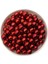 14MM Kırmızı Renk Parlak Metalize Plastik Boncuk,metalik Takı,çanta Yapım Boncuğu (100GR , ~65 Adet) 1