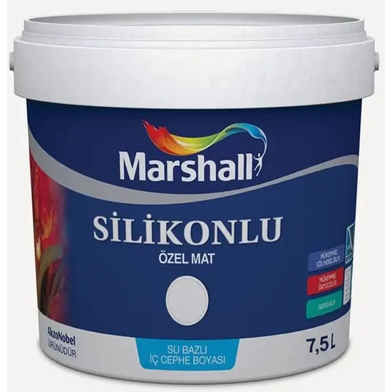 Marshall Silikonlu Özel Mat Kum Beji 7,5 Lt (10 Kg)