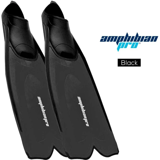 Amphibian Pro Fluid Yüzme ve Dalış Paleti - Siyah 46-47