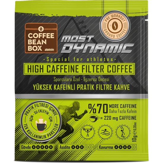 Coffee Bean Box Most Dynamic Pratik Filtre Kahve 10'lu Kutu Fiyatı