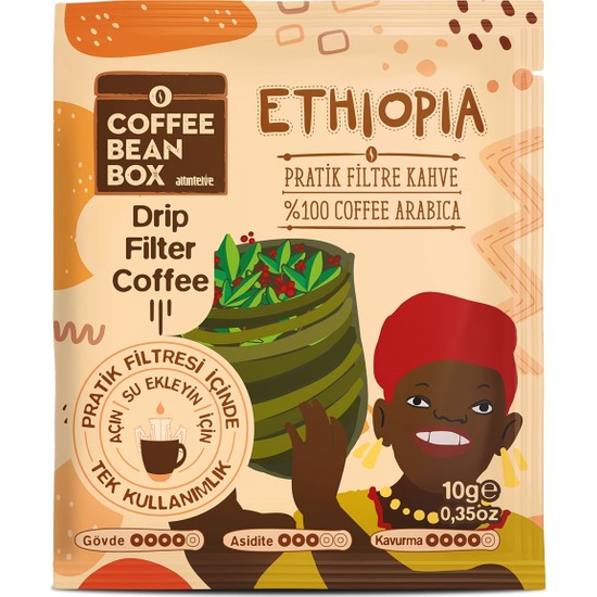 Coffee Bean Box Pratik Filtre 40'lı Kahve 10 gr Fiyatı