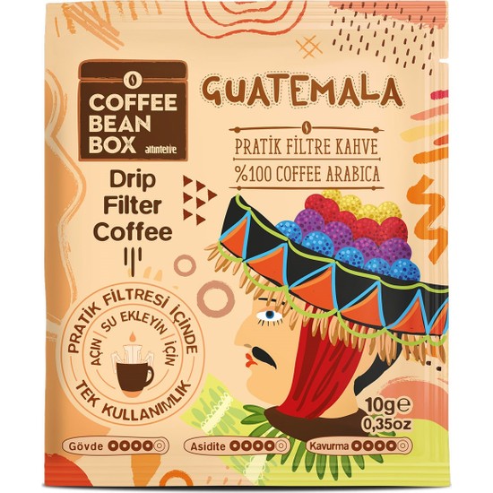 Coffee Bean Box Pratik Filtre 40'lı Kahve 10 gr Fiyatı