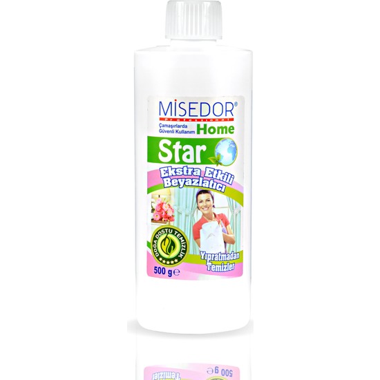 Misedor Star Ekstra Etkili Çamaşır Beyazlatıcı 500 gr - 00001STC : 500 gr