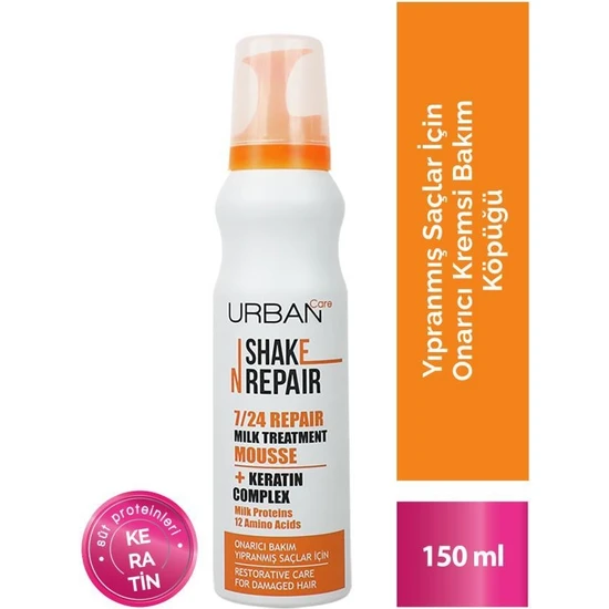 URBAN Care Shake N Repair 7 / 24  Onarıcı Bakım Köpüğü-150ML