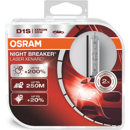 Osram Next Generation D1S Night Breaker Laser Xenarc Xenon Ampül +%200 35W