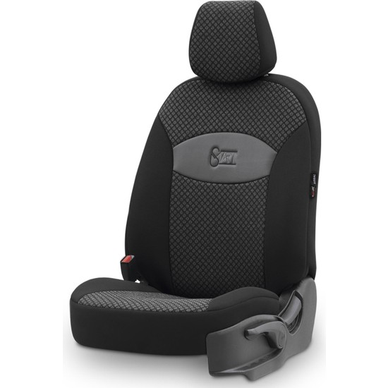 Otom Smart Design Airbag Dikişli Özel Dokulu Oto Koltuk Kılıfı Tam Set