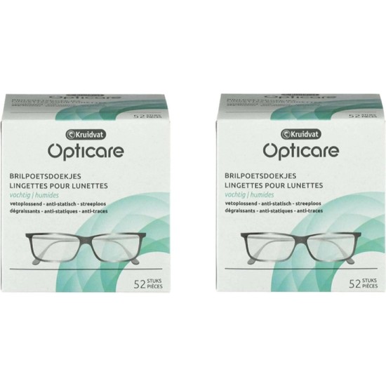 Watsons Kruidvat Opticare Gözlük Temizleme Mendili 52 Adet X2