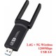 Vothoon Dual Band USB 3.0 Adaptör Kablosuz Wifi Alıcı AC1200 Mbps