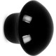 BADEM10 Mantar Düğme Kulp Çekmece Dolap Kapak Kulpu Kulbu Siyah (4 Adet)