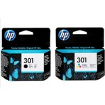 HP 301 Siyah ve Renkli Set