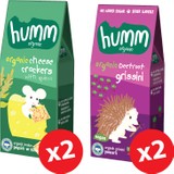 Humm Organic Organik 2'li Karma Tuzlu Atıştırmalık Paketi 4 Adet