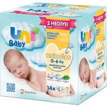 Uni Baby Yenidoğan Islak Mendil 14X40 Adet