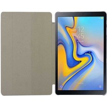 Case 4U Huawei T3 10 İnç Kılıf Smart Cover Katlanabilir Standlı Tablet Akıllı Kapak Altın