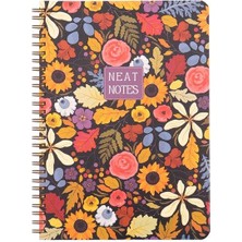 Keskin Color Neat Notes 17X24 Spiralli Defter 100 Yaprak Çizgili Spring Time Emma