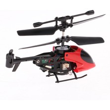 Strade Store 2 Kanal Mini Alaşım Mikro Helikopter Oyuncaklar Mini Kızılötesi Rc Cuspidal Kırmızı (Yurt Dışından)