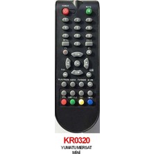 Varsakaca KR0320 Yumatu Mersat Mini Pvr Usb, Rowell Usb, Herz HR-7200 Pvr, Rose DR-7400 Usb, Microstar Msr-8 USB Uydu Kumandası