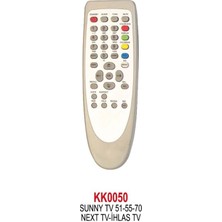 Varsakaca KK0050 Sunny Tv 51-55-70 Oyunlu Next Tv Ihlas Tv Kumandası