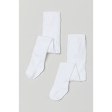 Mem Socks 2'li Desensiz Pamuklu Çocuk Külotlu Çorap