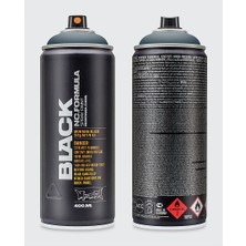 Montana Black : Akrilik Sprey Boya : 400 ml : Space BLK5160