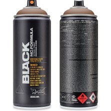 Montana Black : Akrilik Sprey Boya : 400 ml : Chocolate BLK8060
