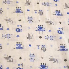 Faal Mavi Robotlar Müslin Bez