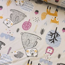 Tekin's Home Hayvanlar Alemi Nevresimlik Poplin Kumaş