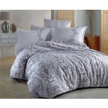 Clasy Saten Çift Kişilik Nevresim Takımı Olinda V1 Lila