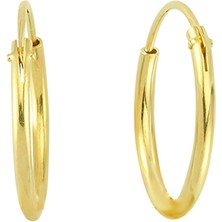 Altın Sepeti Altın Halka Küpe