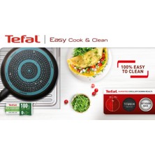 Tefal B56719 Titanyum 1X SimplyClean Wok Tava 28 cm - 2100118520