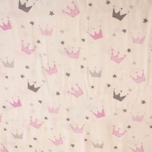 Pembe Kral Tacı Müslin Bez