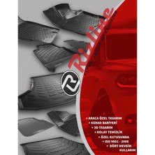 Rizline Skoda Octavia 2005-2012 Paspas Bej 3D Havuzlu Tam Uyumlu