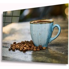 Dekorcum Dekorcumshop Kahve Cam Tablo 4mm Dayanıklı Temperli Cam