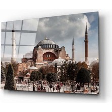 Dekorcum Dekorcumshop Ayasofya Camii Cam Tablo 4mm Dayanıklı Temperli Cam