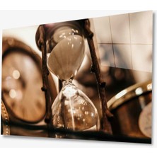 Dekorcum Dekorcumshop Kum Saati Cam Tablo 4mm Dayanıklı Temperli Cam