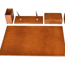 Tabac 410-27 Classic Hakiki Deri Sümen Takımı Jade Kahve