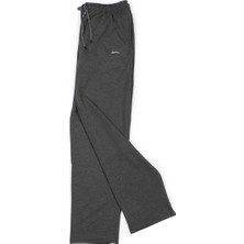 Slazenger OTEKS IN Büyük Beden Erkek Eşofman Altı Koyu Gri