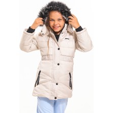 Slazenger CANDY Kız Çocuk Mont & Kaban Bej