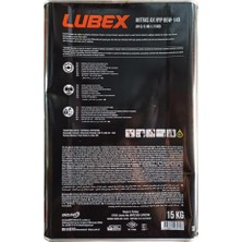 Lubex Mitras Ax Hyp 85W-140 15 kg Diferansiyel ve Dişli Yağı