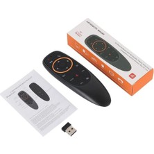 Filonline G10 Akıllı Sesli Uzaktan Kumanda 2.4g USB Alıcılı Mini Kablosuz Akıllı Uzaktan Kumanda Android Tv