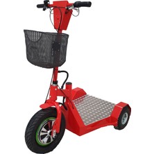 TEVI - Elektrikli Scooter S48/FSB - Kırmızı