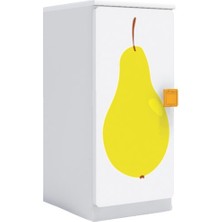 Woody Life Tek Kapaklı Çocuk Odası Anaokulu Kreş Dolap Sonbahar Temalı