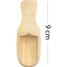 12 Adet Ahşap Mini Baharat Kaşığı Küreği
