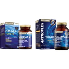 Nutraxin Omega- 3 +Coq-10 (Koenzim) 60 Yumuşak Kapsül + Artroflex 90 Tablet