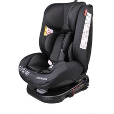 BABY2GO Mangofix 360 Derece Dönebilen Yatabilen Isofixli 0-36 kg Çocuk Oto Koltuğu - Denim Black